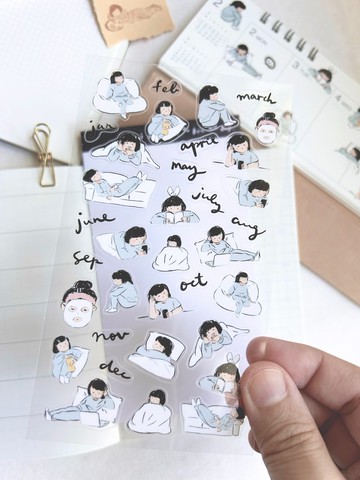 吳郁小姐 Miss Ng Yuk Vol.2 年度規劃 | 貼紙