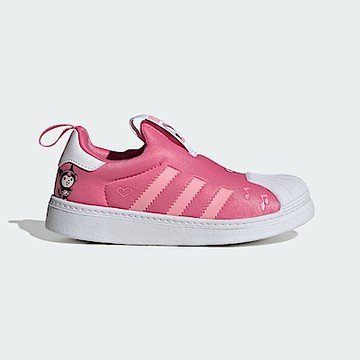 Adidas Superstar 360 C [IF3558] 中童 休閒鞋 經典 HELLO KITTY 聯名 粉白