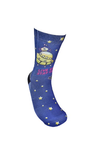美國Fools Day印花襪子 ﹣星際冒險