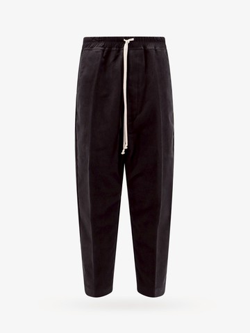 Cropped certified organic cotton trouser - RICK OWENS - gender_Man