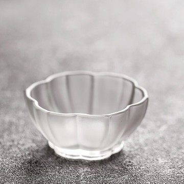 輕奢琉璃茶杯女士專用主人杯功夫個人茶具套裝家用男士玻璃小喝泡