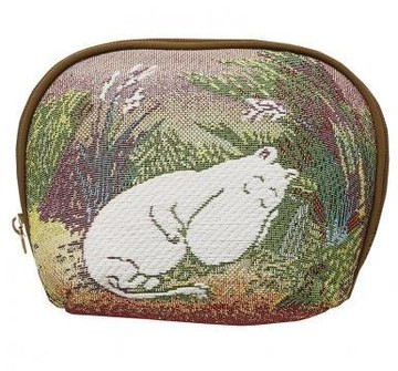 真愛日本 16090300010 戈布蘭織化妝包-慕敏 卡通人物  化妝袋  日本帶回