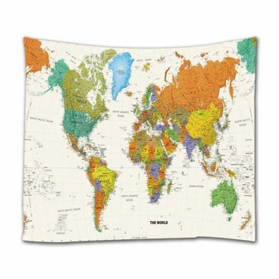 世界地図　タペストリー その他 おもちゃ おもちゃ・ホビー・グッズ 日本製送料無料