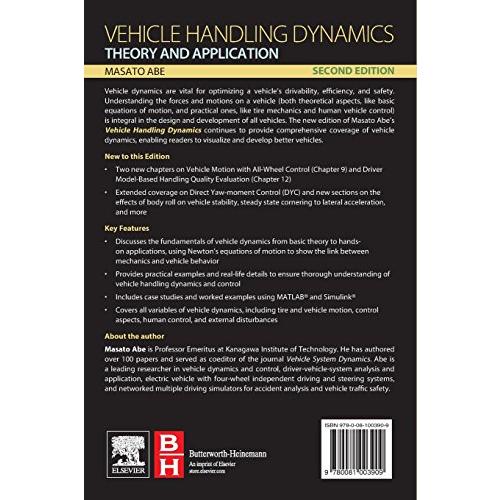 Vehicle Handling Dynamics: Theory and Application
