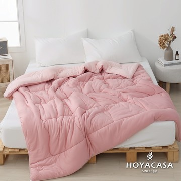 HOYACASA HEAT TECH⁺ 速暖泡芙針織被｜草莓慕斯｜180x210cm