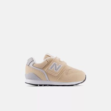 NEW BALANCE NB 運動鞋 童鞋 小童 兒童 魔鬼氈 麂皮 燕麥杏銀 IZ996OA3-W楦