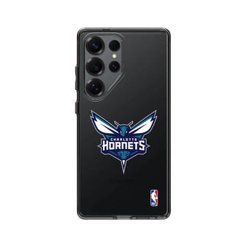 Galaxy S25 Ultra Clear 酷墨灰 - NBA - Logo-夏洛特黃蜂 Charlotte Hornets
