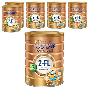 Karihome 卡洛塔妮 星護幼兒成長配方 3號 1-3歲  900g  6罐