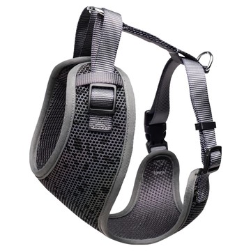 Pets Famliy 寵物背帶反光網布  1個  XS  黑色