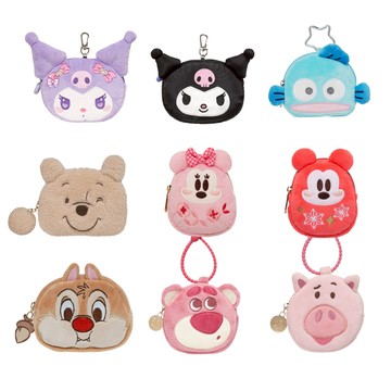 【OUTDOOR】造型零錢包 寶可夢 EVA新世紀福音戰士 小熊維尼 玩具總動員 酷洛米 蠟筆小新 史努比 人魚漢頓