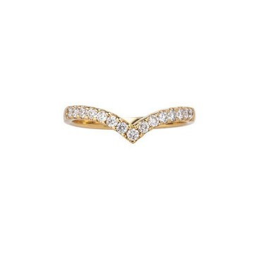 Bianca Jewelry CurveV 鑽石戒指