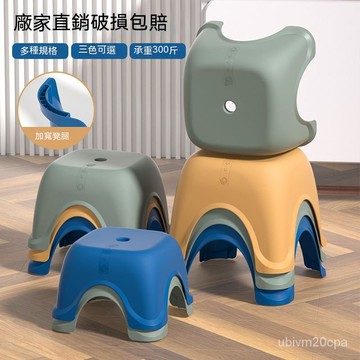 台灣出貨 加厚北歐小凳子 塑膠板凳 家用兒童凳 穿鞋椅 圓凳 防滑踩腳膠凳 小凳子 家用 矮凳 換鞋 椅凳 小板凳 圓椅