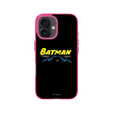 iPhone 16 Clear 粉漾桃 - Batman 蝙蝠俠 - Batman Logo