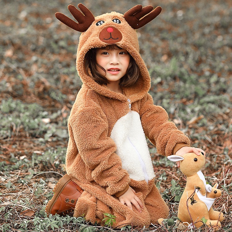 今も人気！クリスマス コスプレ トナカイ 子供 キッズ 女の子 男の子