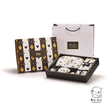 酷咕鴨純真之瞳包巾精緻禮盒10件組