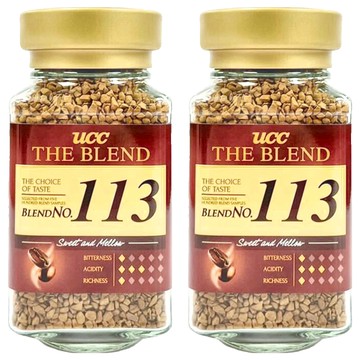 ucc THE BLEND 113精製即溶咖啡  90g  1罐  2罐