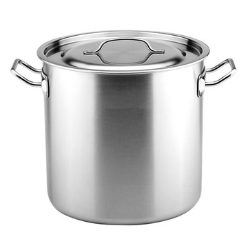 ZEBRA THAILAND 斑馬牌 304不銹鋼 深型魯桶雙耳湯鍋 17.2L  28cm  1個  不鏽鋼色