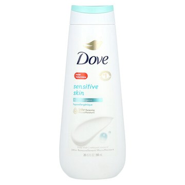 Dove, 沐浴露，適合敏感肌，20 液量盎司（591 毫升）