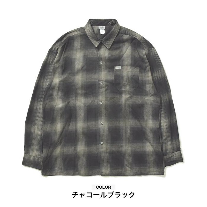 caltop 長袖シャツ グレー系チェック Lサイズ ネルシャツ 楽天市場】キャルトップ チェックシャツ CALTOP L/S PLAID SHIRT