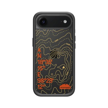iPhone Air Mod NX -邊框背蓋組合 (相機按鈕) 黑 - Nature Explorers 自然探索指南 - 因他儂⼭