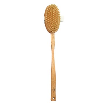 Braun Wettberg 珀薇白豚鬃長柄放鬆沐浴按摩刷  木質色  1入  1支