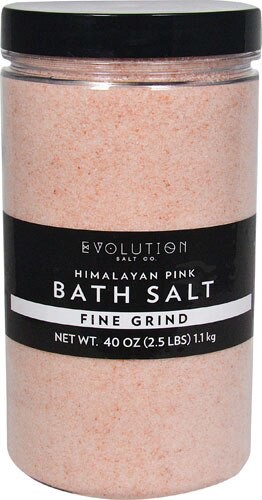 Evolution Salt Co Himalayan Bath Salt Fine Grind 40 oz