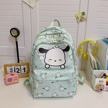 【臺灣-出貨】新款日系三麗鷗書包多巴胺少女美樂蒂庫洛米學生揹包大容量雙肩包