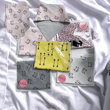 嬰兒口水巾｜圍兜｜純棉口水巾