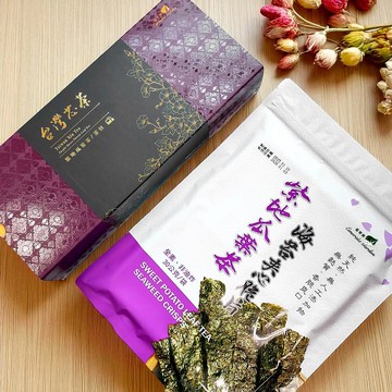茶香佐海苔禮包 紫地瓜葉茶