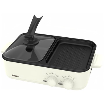 AGiM 法國阿基姆 多功能電燒烤爐 HY-310 雙發熱管 分區獨立溫控  370mm  1個