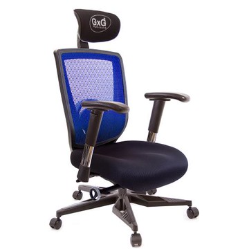 GXG  重量級 高背泡棉座 電腦椅 (電競腳/2D滑面金屬扶手) TW-82F6 KGA6