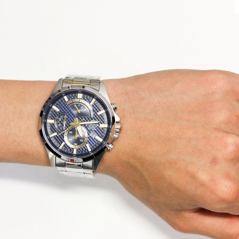 CASIO カシオ EDIFICE エディフィス腕時計 メンズ クオーツ クロノ 