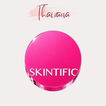 Thaivana🇹🇭SKINTIFIC 無暇水光粉氣墊 高遮瑕水光肌 柔焦毛孔 持妝不暗沉 奶油肌底妝 持久服貼 11g