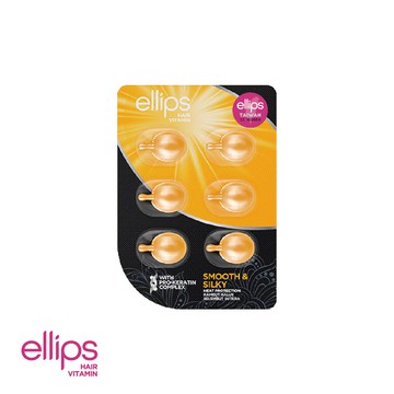 ellips 沙龍級角蛋白膠囊護髮油 6粒片裝(豐盈水潤黃甜花)