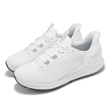 Skechers 高爾夫球鞋 Go Golf Elite 6 Slip-Ins 男鞋 白 防水鞋面 瞬穿科技 214130WHT