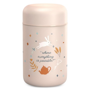 suavinex 蘇維妮 Wonderland 不鏽鋼食物罐  裸粉色  1個  400ml