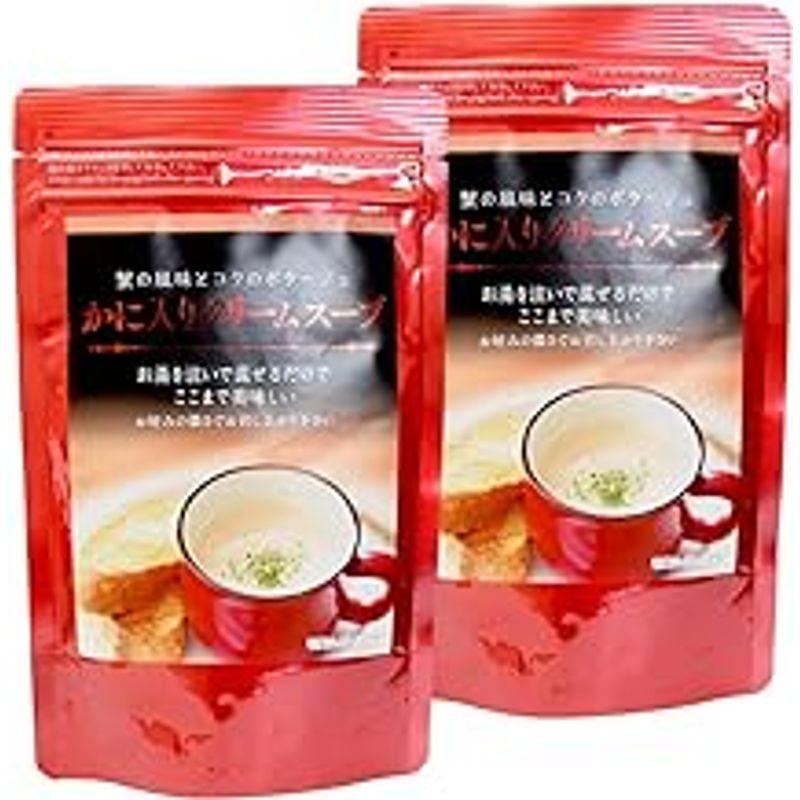 かに入りクリームスープ ８０ｇ×２個（特産横丁×全国の珍味・加工品シリーズ） OUSM 三重県 伊勢 志摩 お土産