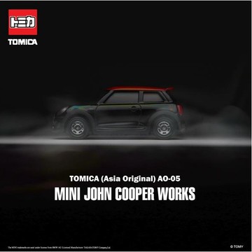 【美國媽咪】TOMICA ASIA 限定 AO-05 MINI JOHN COOPER WORKS 多美小汽車 合金車