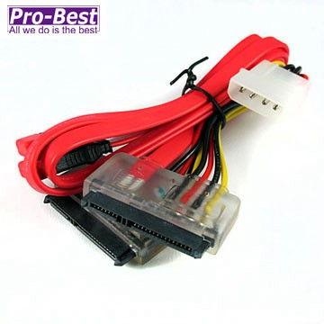 Pro-Best SATA7P+15Pinx2 電源線