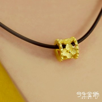 今生金飾 萬花筒墜 黃金墜飾