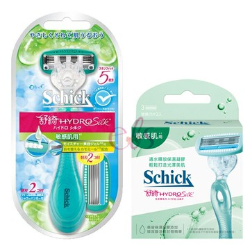 [$699免運] Schick舒適牌 舒綺  仕女除毛刀 刀片  敏感肌用☆艾莉莎ELS☆
