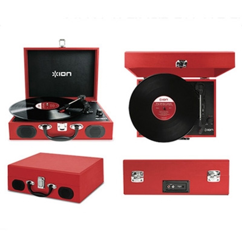 ION AUDIO Vinyl Transport Red[IATTS30] 通販 LINEポイント最大1.0%GET | LINEショッピング