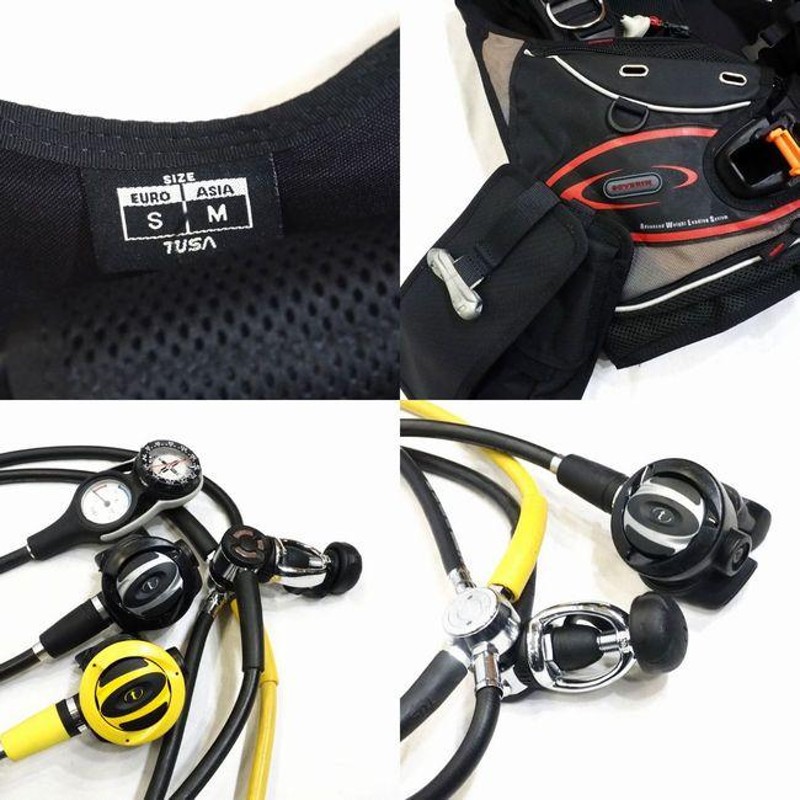 tusa bcd(ソブリン)&レギュレーター重機材セット