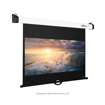 UNICO 雅典娜系列手動.手拉壁掛布幕/4:3、1:1/75-120吋)/拉到哪停到哪/台灣製造＊偏遠地區運費需補貼＊