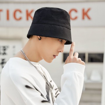 帽子男潮牌漁夫帽燈罩帽防曬遮陽帽乞丐帽休閑小眾遮臉水桶帽盆帽