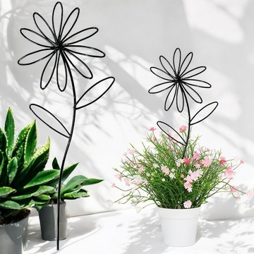室內造型花架｜斑啾植選｜藤蔓攀爬架｜山烏龜｜圓形造型金屬支架｜綠蘿支架｜盆栽用支架｜植物攀爬支架｜龜甲龍