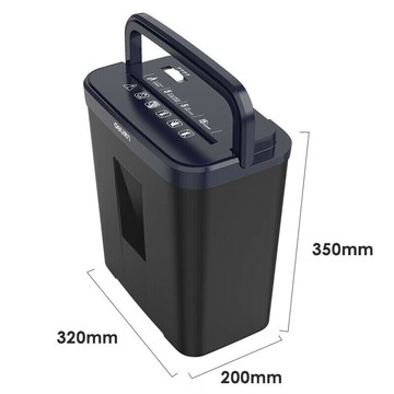 得力9939C手提式碎紙機辦公家用電動顆粒碎紙機小型文件粉碎機【北歐家居生活】