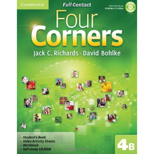 Four Corners Level Full Contact B with Self-study CD-ROM