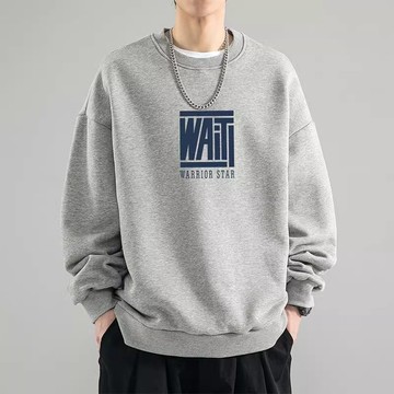男生衣服 大學T 衛衣 美式寬鬆情侶款韓版大尺碼 oversize 刷毛 加絨 長袖上衣DA24