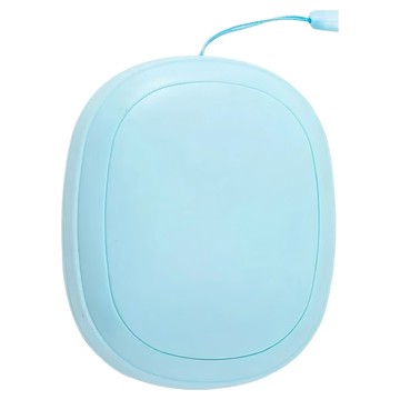 充電暖手寶 便攜式USB充電 內置電池  G049  天青藍